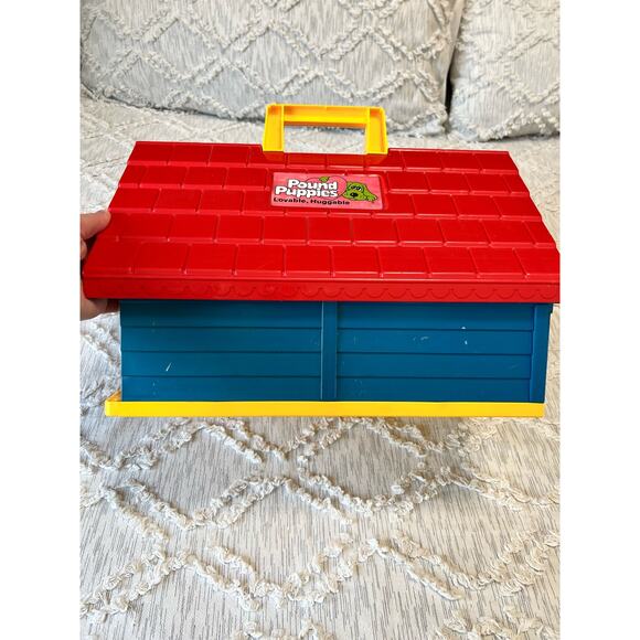 Vintage Pound Puppy Pup and Dog House Tonka 1986 Toy Read - Picture 5 of 16